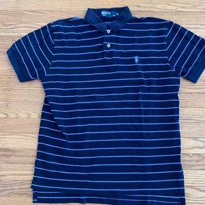 Men’s Striped Polo Shirt